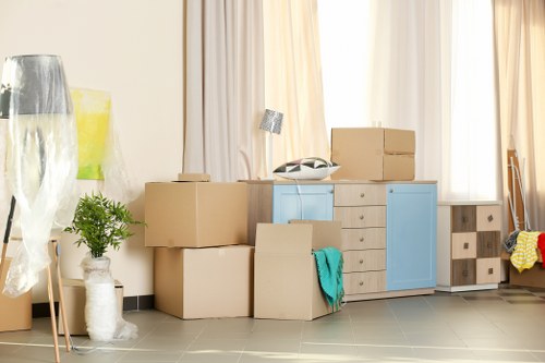 Office removal team planning a Brixton workplace relocation