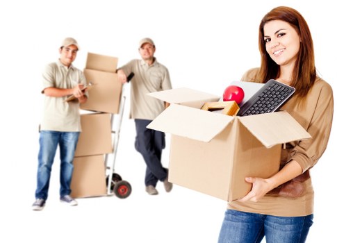 Household items packed for mobile self storage in Brixton