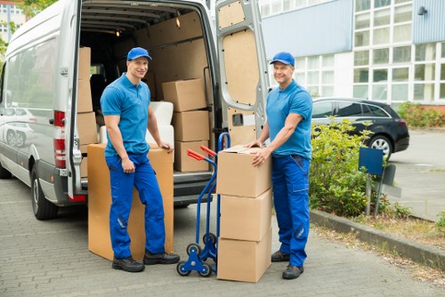 Packing service in Brixton organizing boxes and fragile items