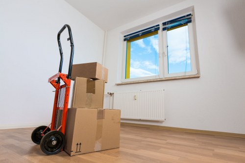 Local Brixton moving team planning a property relocation